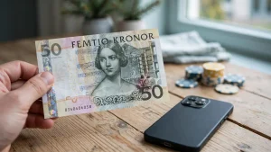 50 kr casino i Sverige – insättning och uttag